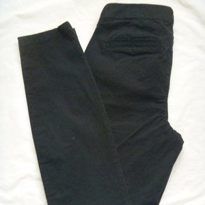 NWOT Old Navy Factory sz 8 tall black pants